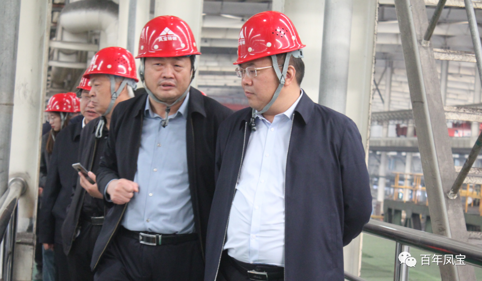 雷鸣到安博在线-安博(中国)特钢集团调研指导工作